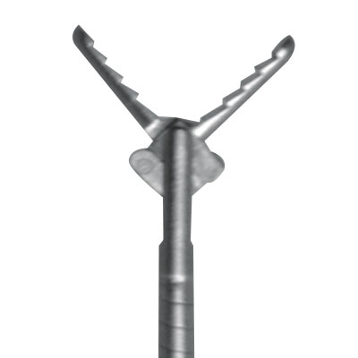 Fremmedlegeme tang, oprejst 2